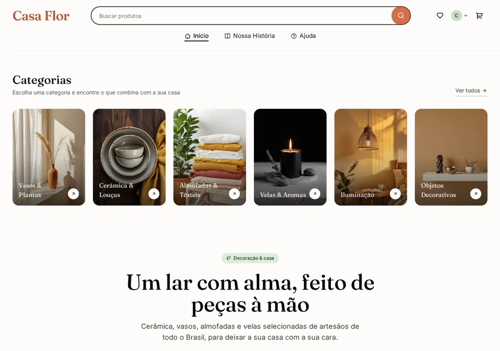 Capa do projeto Casa Flor