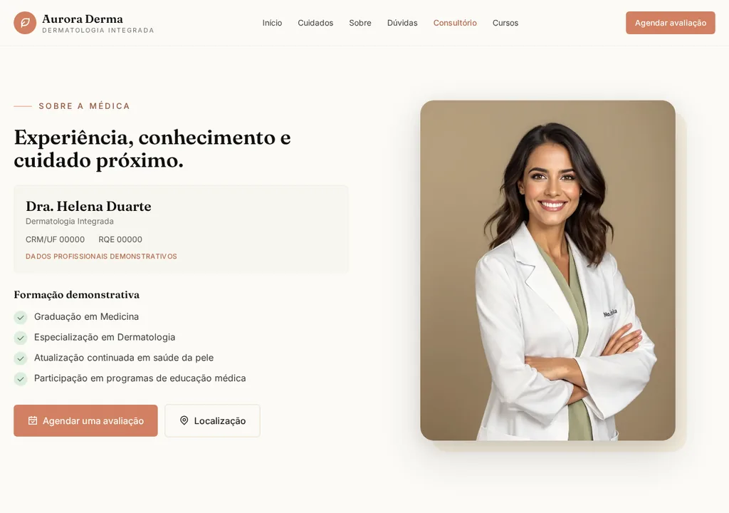Projeto Aurora Derma